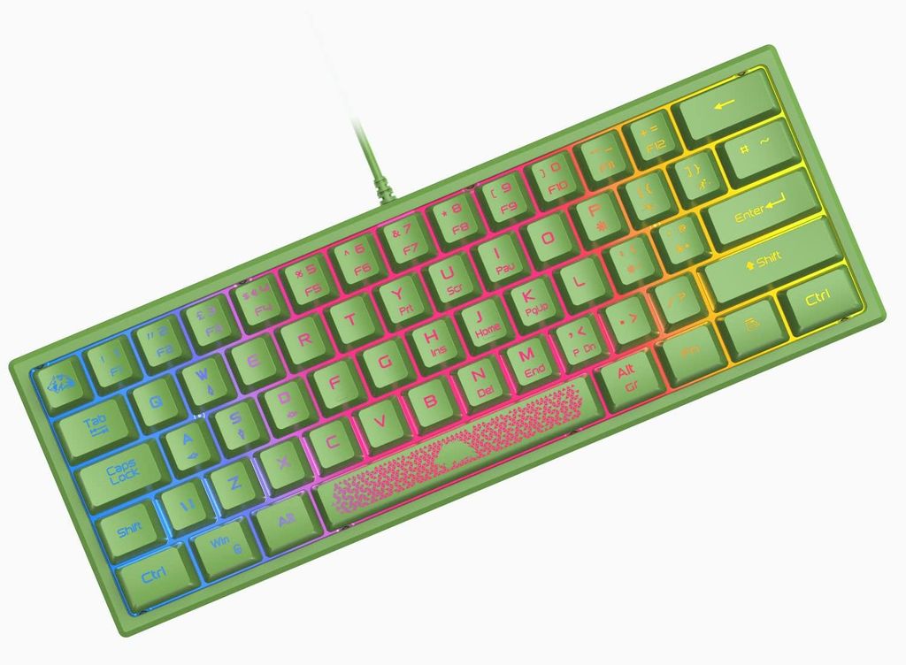 ZIYOU LANG Mini 60% Gaming-Tastatur, Membran Game Keyboard Produktbild 