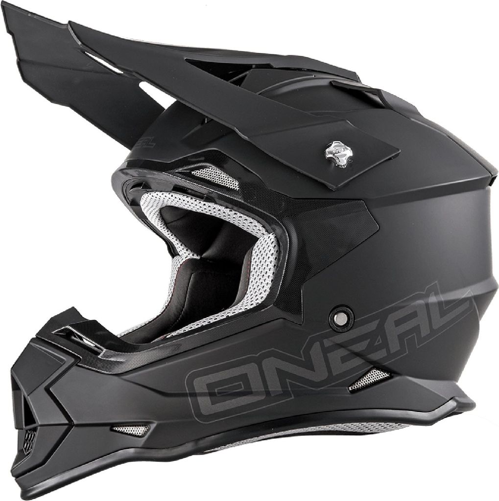 O'NEAL Motocross Helm 2SRS RL MX Flat, Schwarz, XL (61/62 Produktbild 