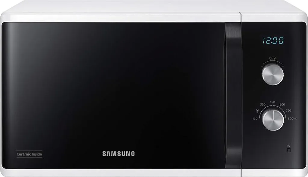Samsung Micro-ondes Solo MS23K3614AW Blanc - Capacité 23L de 800W