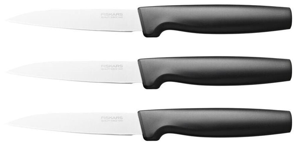 Fiskars Functional Form Set de trois couteaux à éplucher Image du produit 