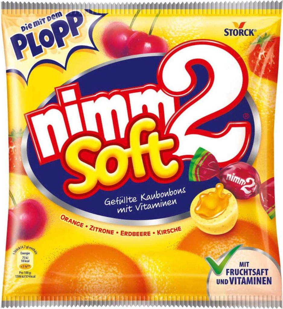 nimm2® Soft Kaubonbons 195,0 g Produktbild 