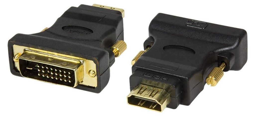 Adattatore HDMI Logilink, HDMI femmina - DVI-D maschio Immagine del prodotto 