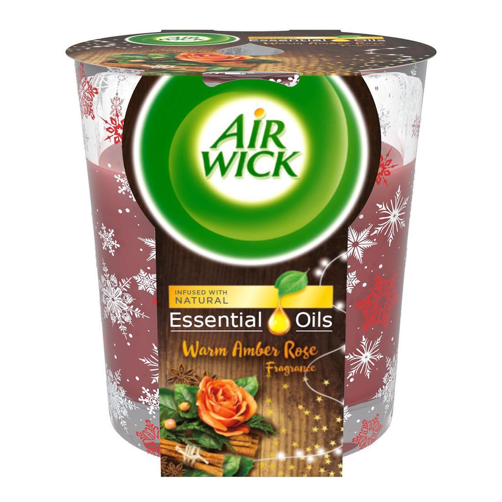 Kerze Duftglas AMBER ROSE 105g AIRWICK