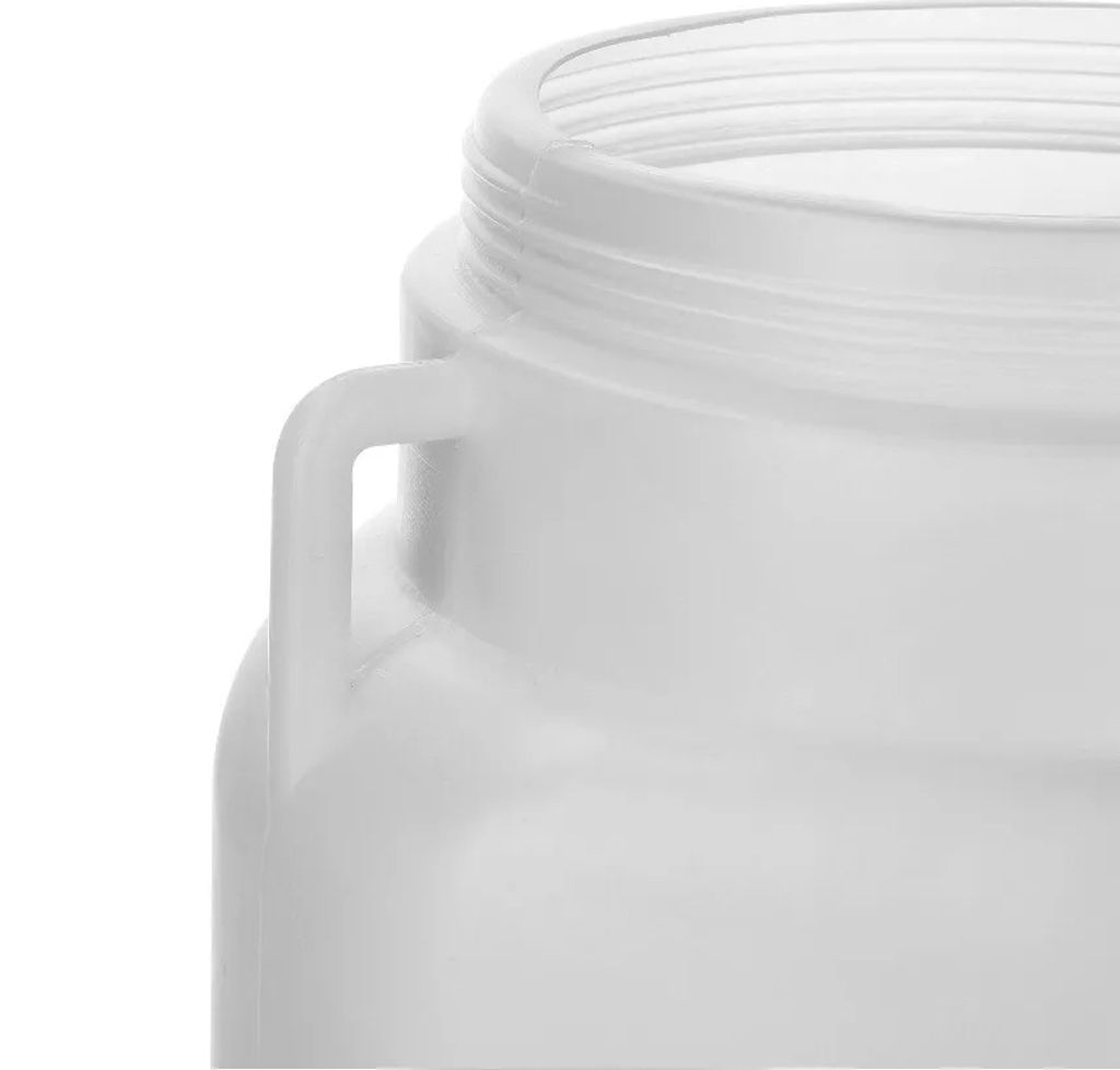 Beczka 20L plastikowa kwadratowa z szeroką szyjką, atest Zdjęcie produktu 5