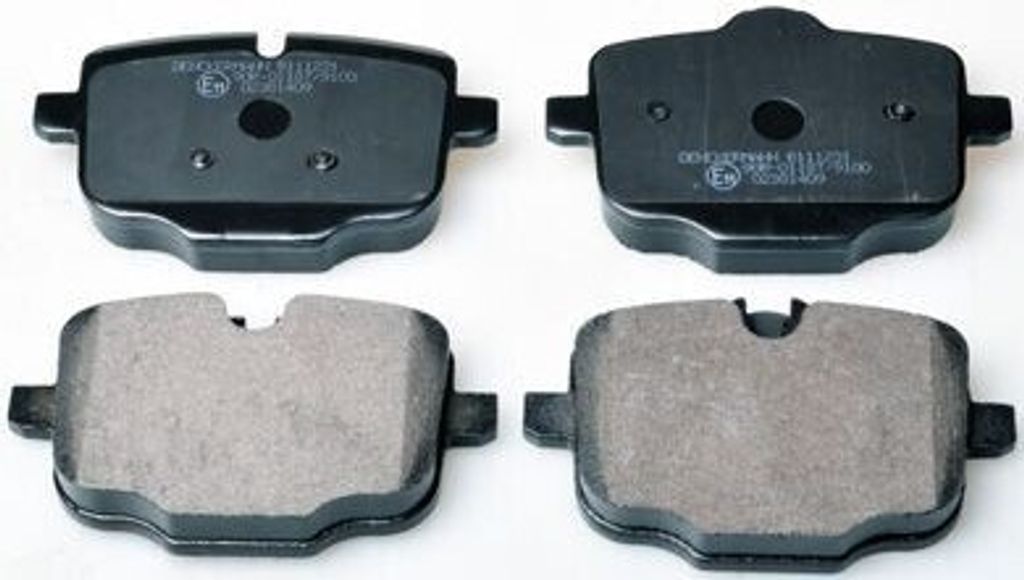 DENCKERMANN Bremsbeläge Satz Hinten Bremsklötze für BMW 5 Touring (F11) B111231