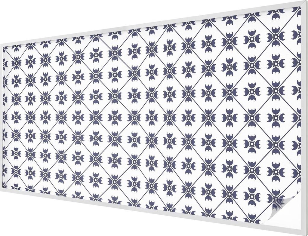 Buntglas Fensterfolie – 200x100 cm – Stained-Glass Design – blickdichte dekorative Sichtschutzfolie – selbstklebend, UV-Schutz – Pflanzen...