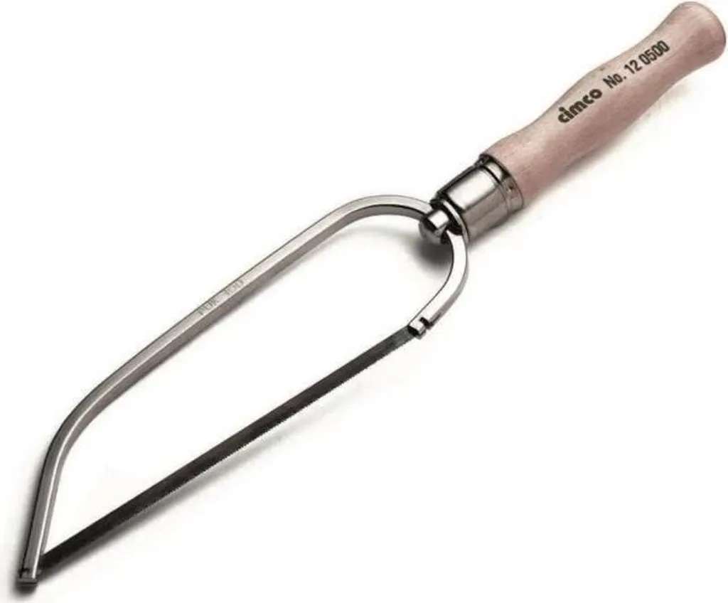 Scie sauteuse manuelle Cimco 120500 argentée pour travaux de menuiserie