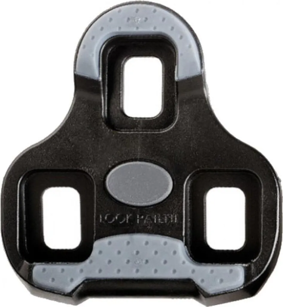 Cales de Pédales Auto LOOK KÉO GRIP Noires avec Surface Antidérapante
