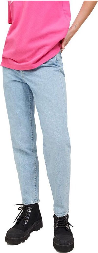 Jack & Jones Lisbon Mom Fit Rr4010 Hochtaillierte Jeans Blau 24 / 30 Frau Blau 24