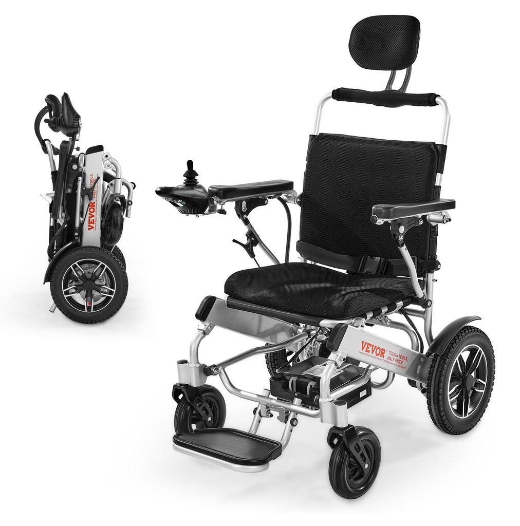 Silla de ruedas eléctrica plegable VEVOR, motorizada, con Imagen del producto 
