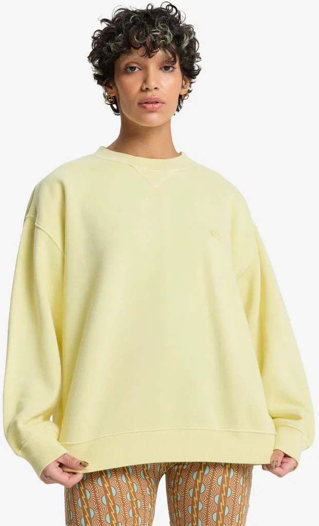 Pull Quiksilver Essential Crew Garden Glade en Molleton Doux Taille M