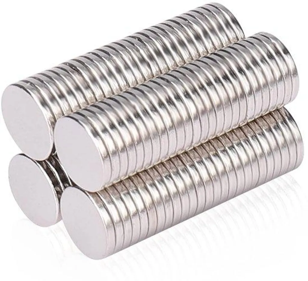 Aimants Néodyme 8x1 mm Ultra Puissants et Fins pour Bricolage - 100 pcs