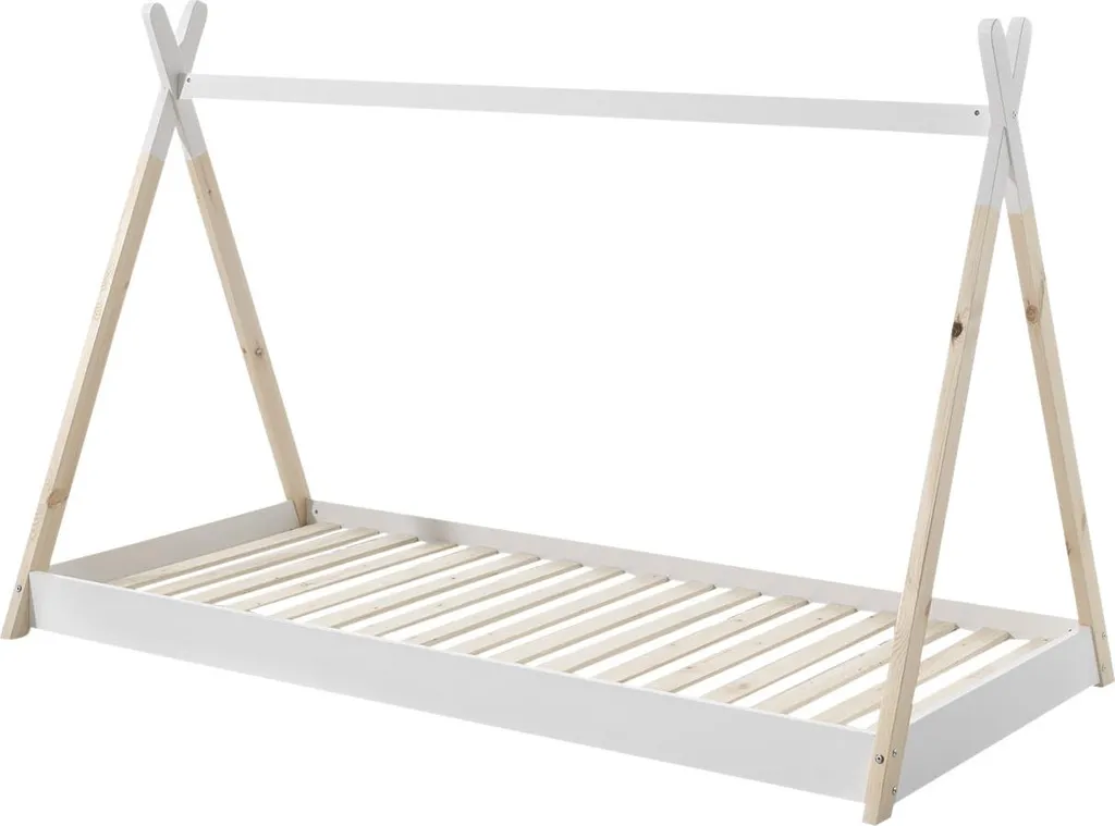 Lit Tipi 90x200cm Beige : la solution pour l'autonomie de votre enfant