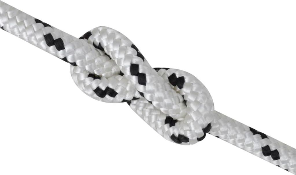vidaXL Corda intrecciata per barche in poliestere 8 mm x 50 Immagine del prodotto 