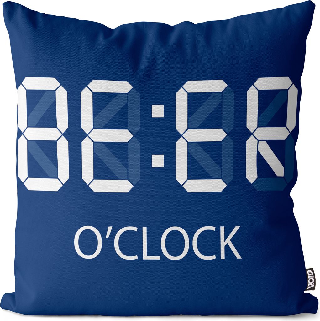 VOID BEER o'clock Kissenbezug Kissenhülle Polyester wasserfest Outdoor jga mallorca saufen papa