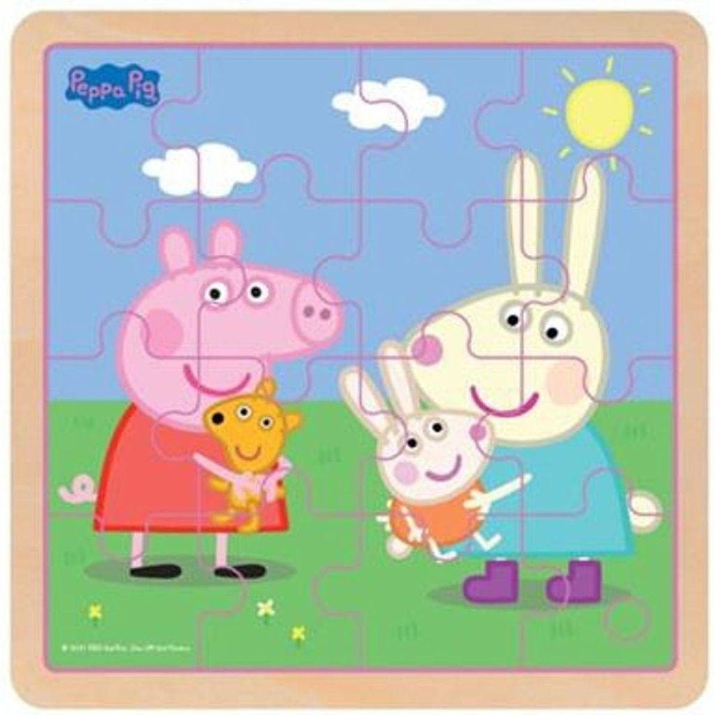 Puzzle 16 Teile Holzpuzzle Rebecca