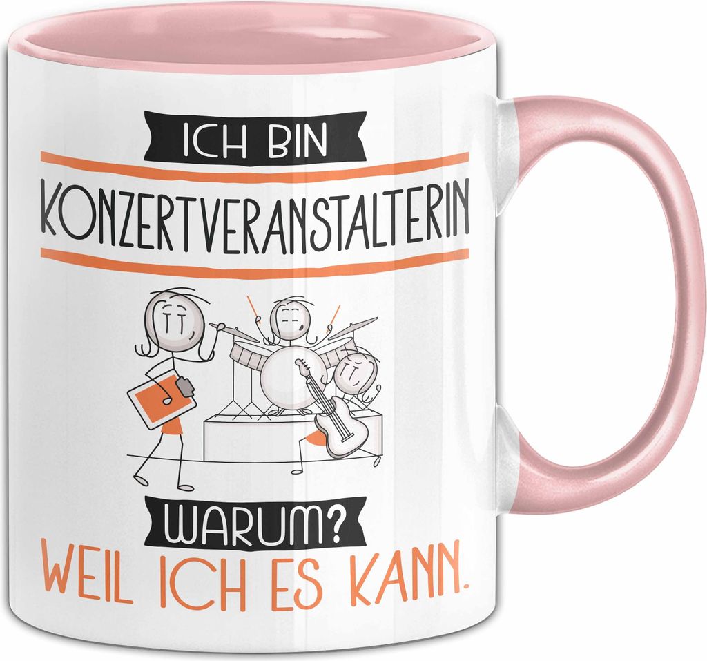 Konzertveranstalterin Tasse Geschenk Ich Bin Produktbild 