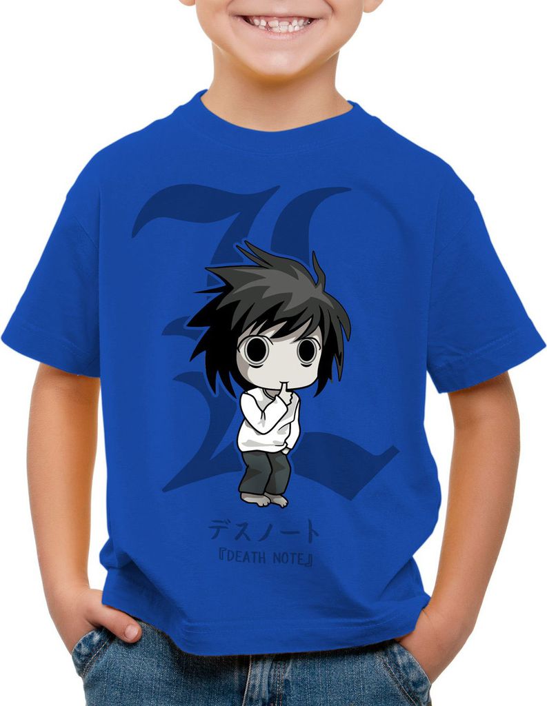 style3 L note death Kinder T-Shirt Notizbuch Anime Manga Yagami