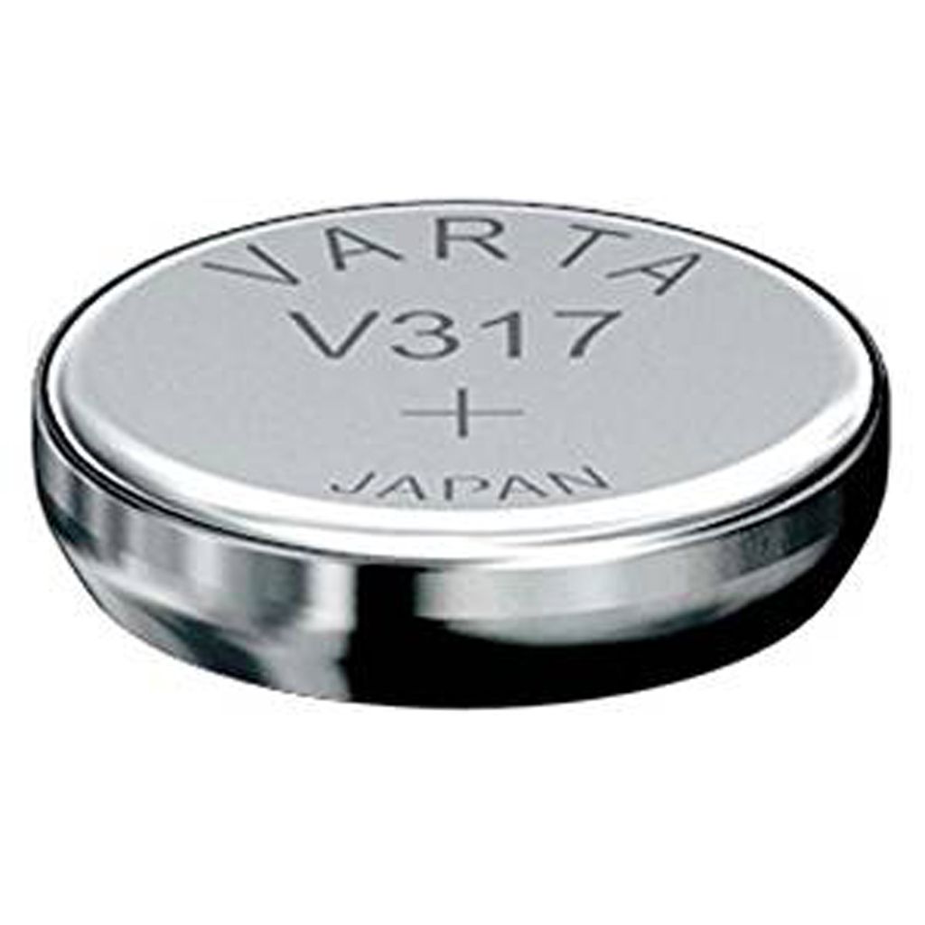 Varta -V317, Einwegbatterie, Siler-Oxid (S), 1,55 V, 1 Produktbild 
