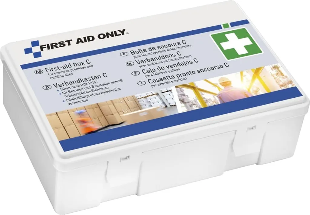 Mallette de premiers secours DIN 13157 pour bureau et local d'usine