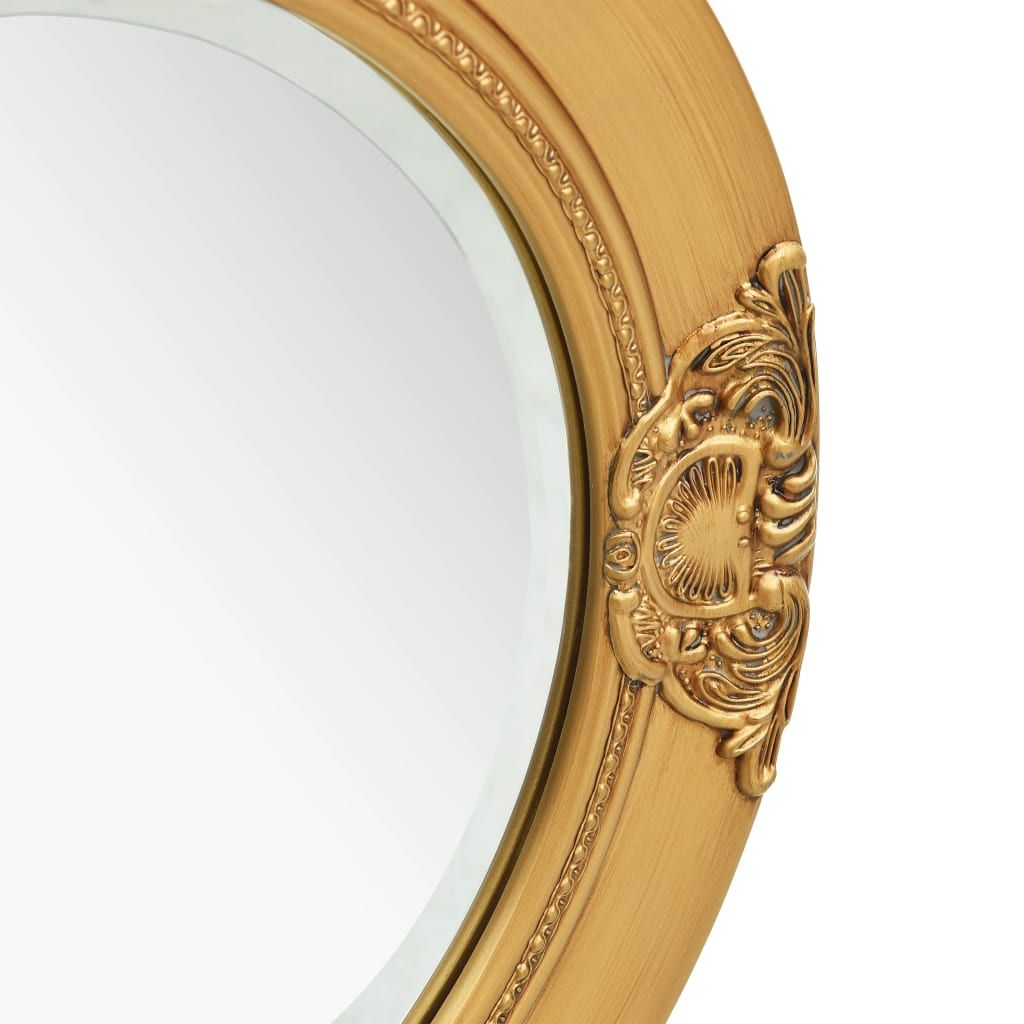 vidaXL Wandspiegel im Barock-Stil 50 cm Golden -  Spiegel Produktbild 4