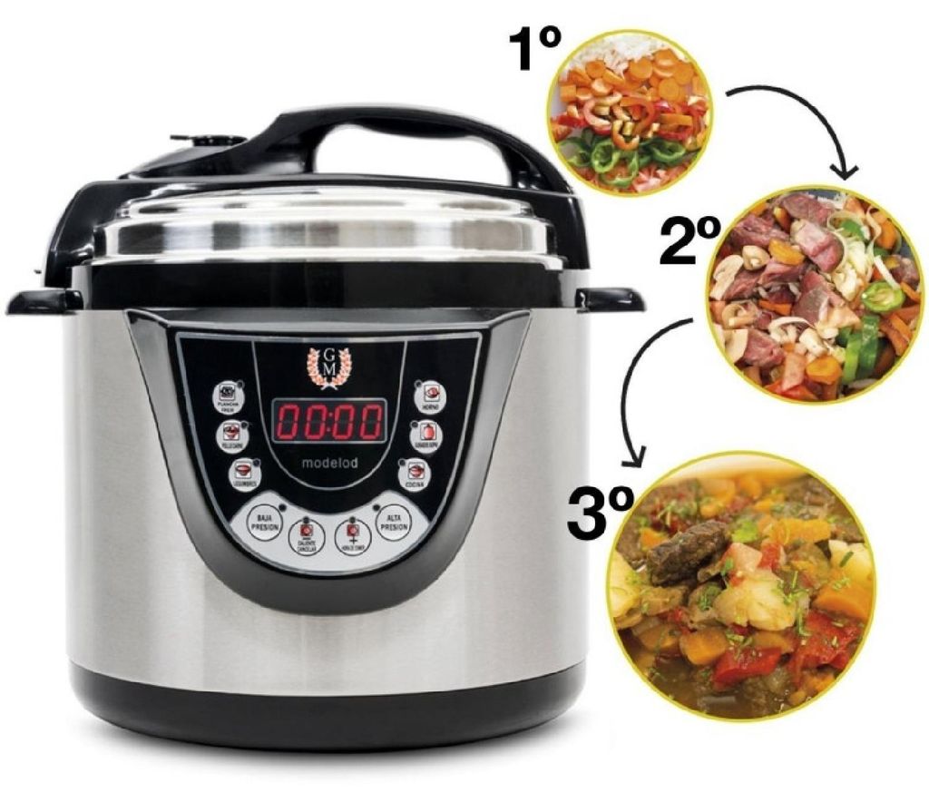Cecotec 02003, 6 l, Schwarz, Edelstahl, 24 h, 1000 W, 220 - Produktbild 