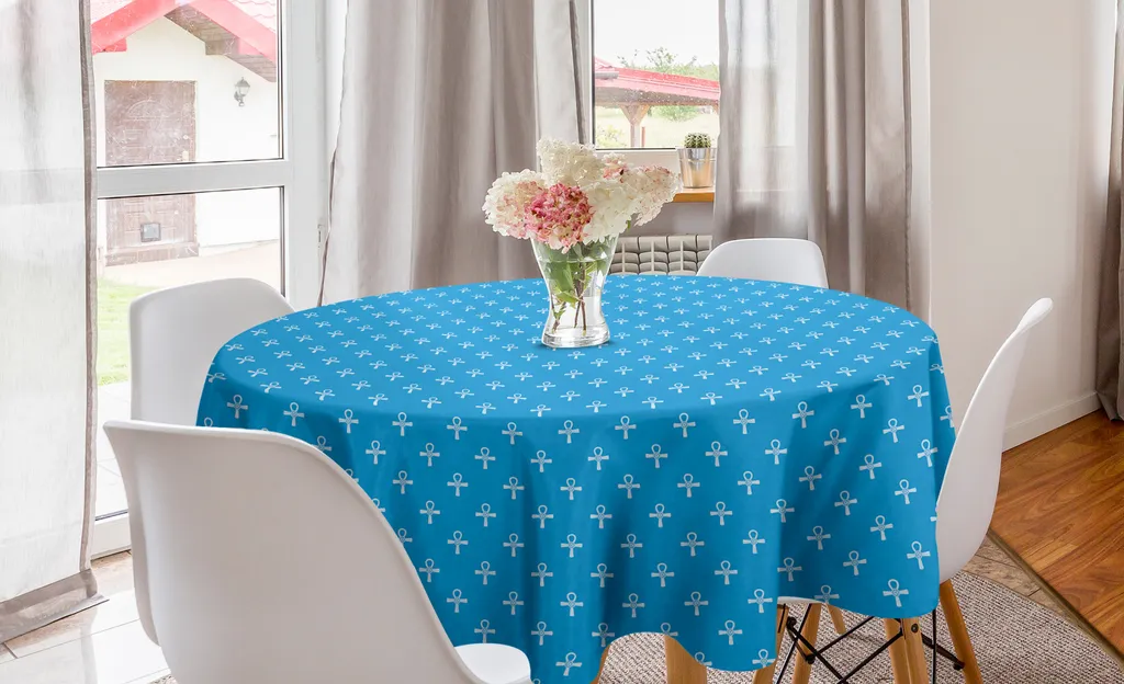Tovaglia Professionale Rotonda ABAKUHAUS 150cm Satin Poliestere