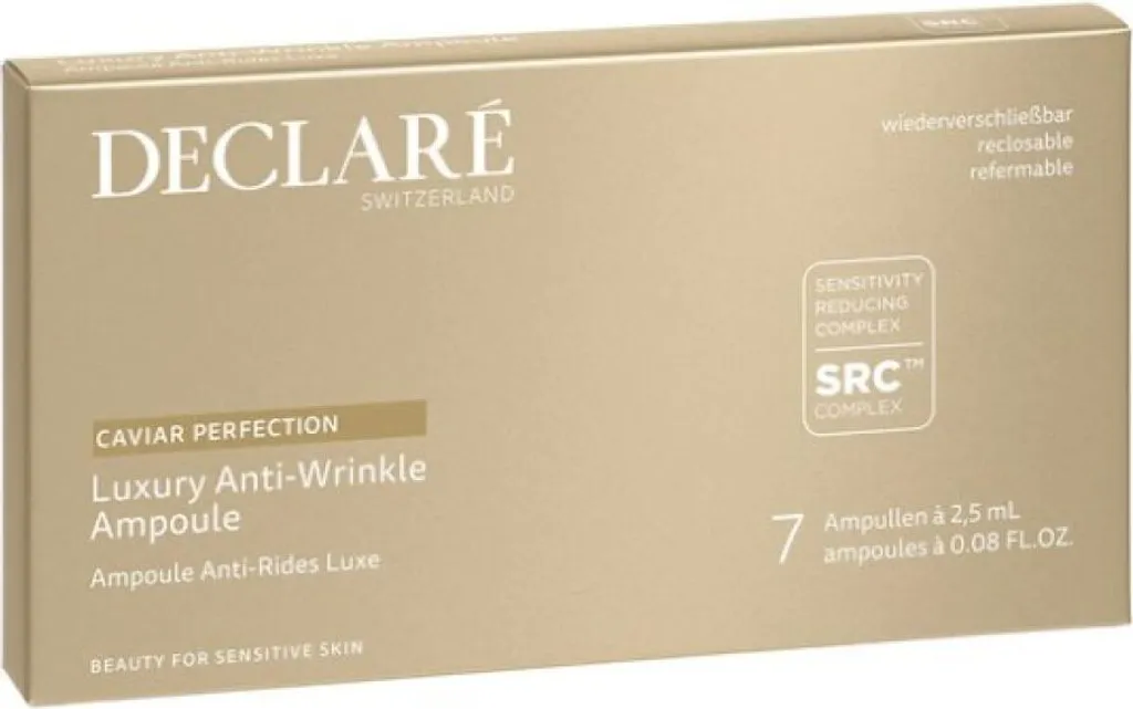 Cure Anti-Rides Caviar Perfection - 7 Ampoules de Sérum Régénérant 2,5ml