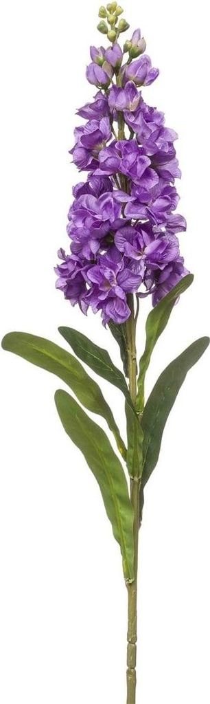 artplants.de Kunstblume Levkoje DIHALLA, lila, 80cm - Künstliche Blume