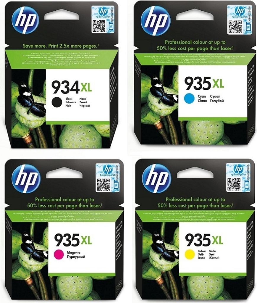 HP 934XL Schwarz Original Druckerpatrone mit hoher Produktbild 