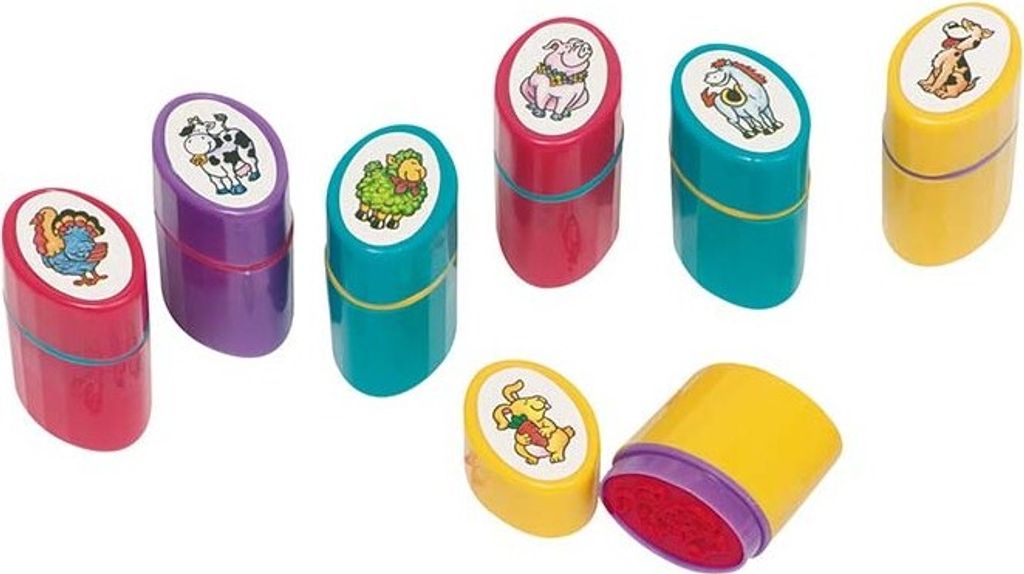 Goki Stempel Tiere (48 Stück)