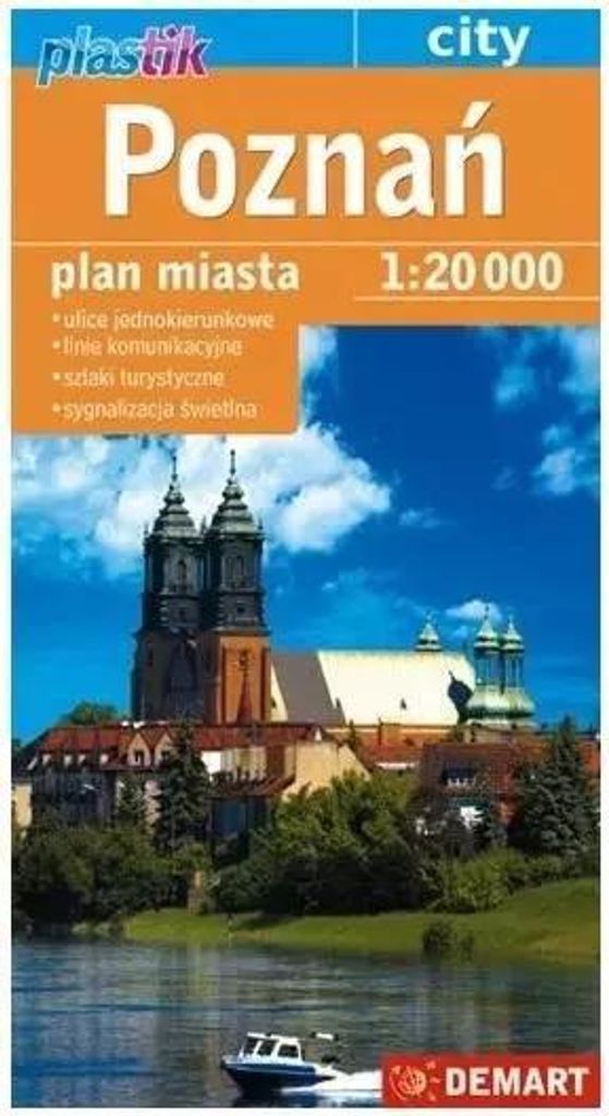 Stadtplan Poznań, Maßstab 1:20 000