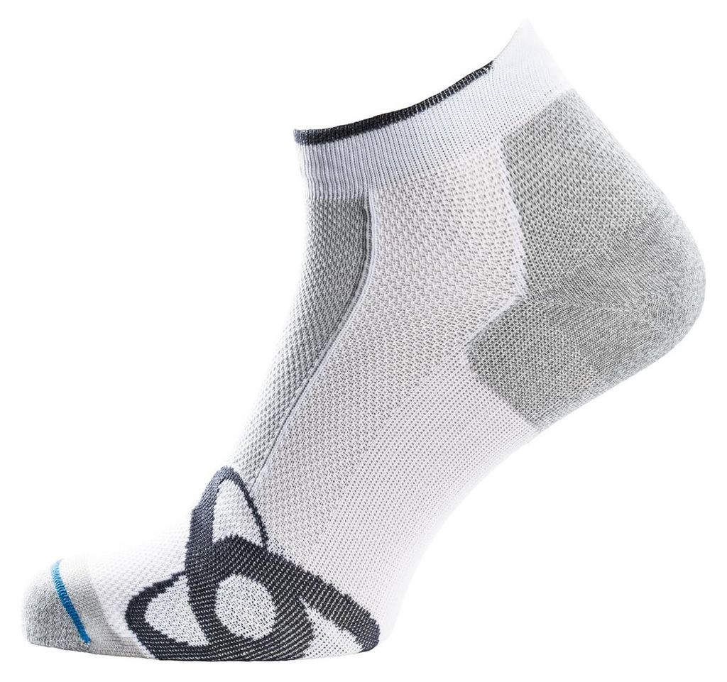 ODLO Socken, kurz, LOW CUT, LIGHT, WEISS, Größe 45–47 Produktbild 