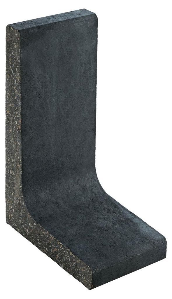L-Steine L-STEIN SCHMAL ANTHRAZIT 60/25/40/7CM