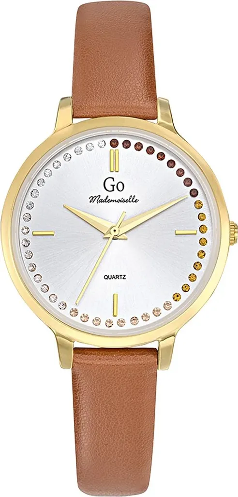 Montre Girl Only Mademoiselle UGO699499 - Bracelet Cuir Marron et Quartz