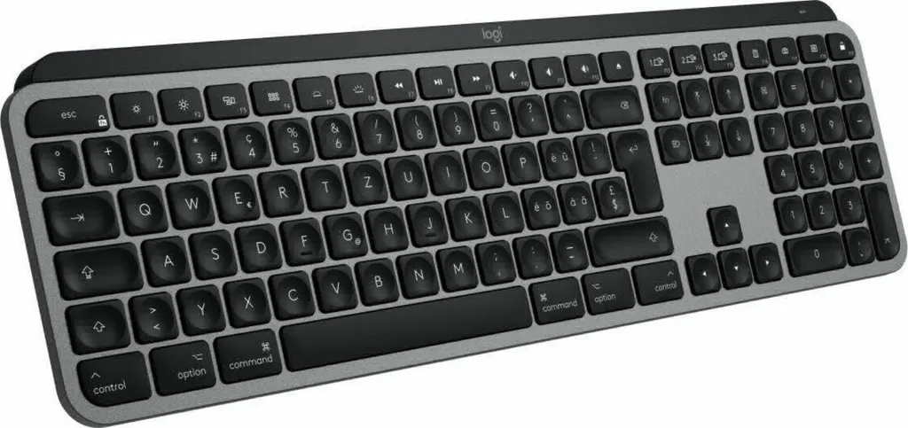 Logitech MX Keys pour Mac clavier sans fil gris sidéral haute précision - 4