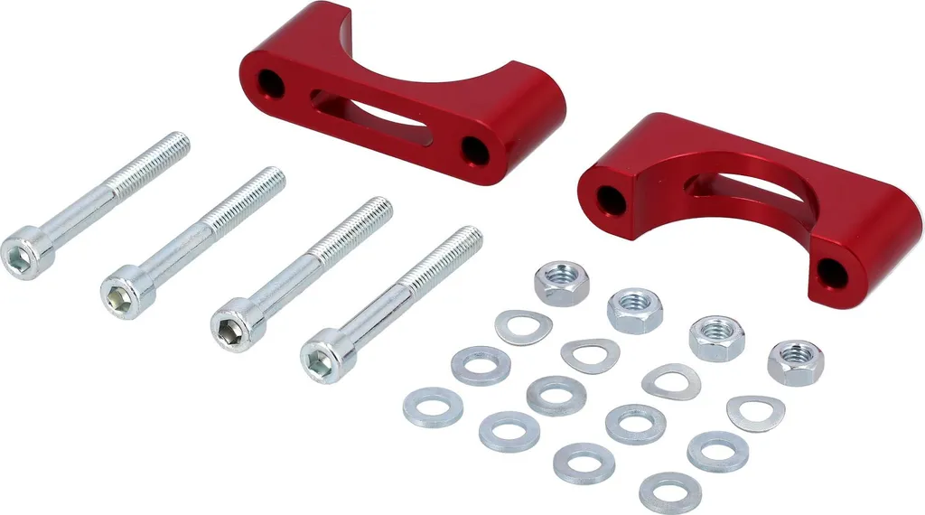 Kit fixation frein à disque pour Simson S50 S51 SR50 CNC rouge sport