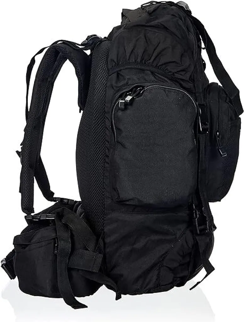 Sac à dos Mil-Tec Commando 55L Noir - Multifonction et Imperméable - 4
