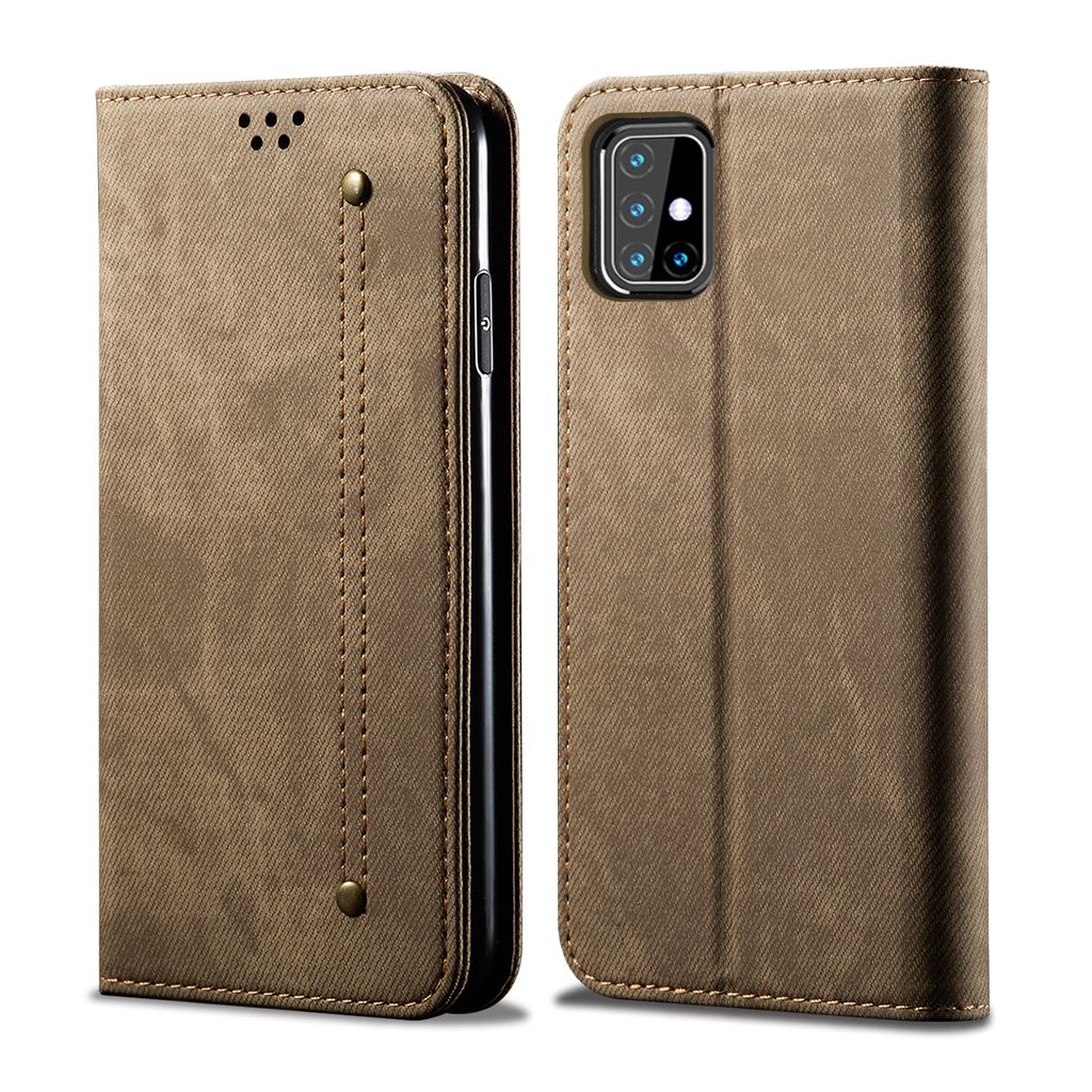 Galaxy M31S Pouzdro, Kožené Peněženkové Pouzdro s Obrázek produktu 