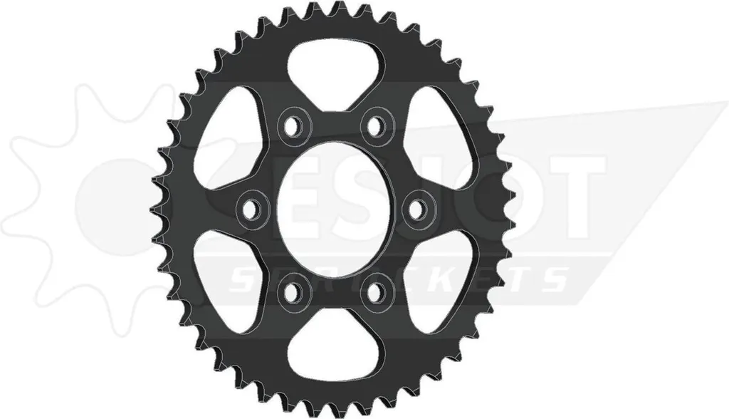 Pignon de chaîne moto ESJOT 29052 acier 525 49 dents pour entretien