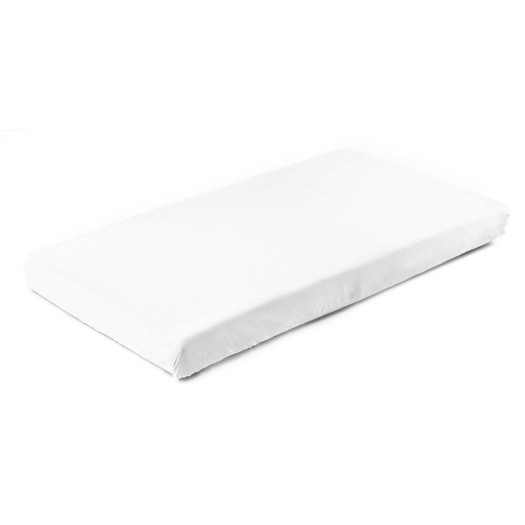 Prestieradlo do postieľky jersey Sensillo 120x60 cm biele Obrázok produktu 