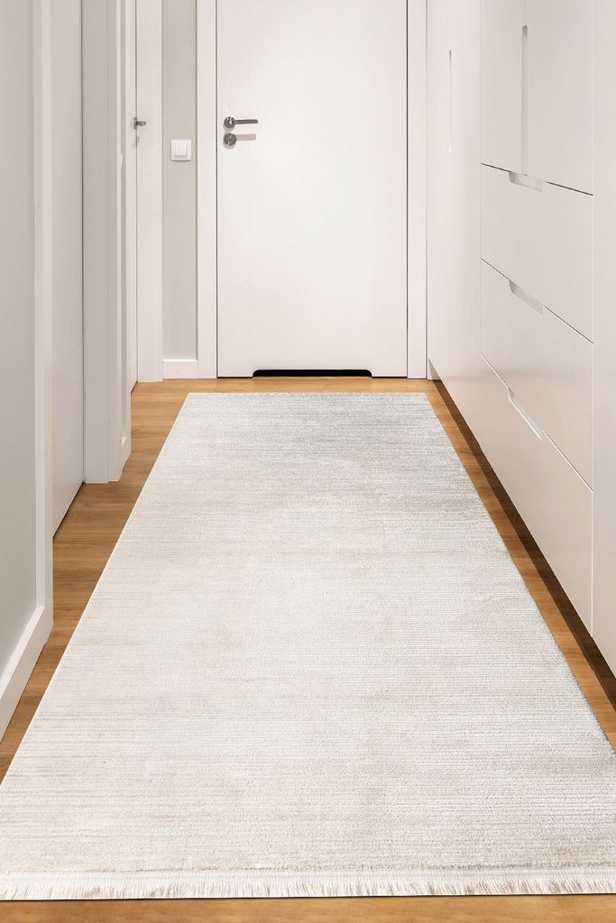 Conceptum Hypnose, Leo 2973 120 x 450, Teppichläufer, Weiß, Polypropylen, 120 x 450 cm