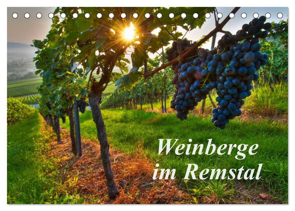 Weinberge im Remstal (Tischkalender 2027 DIN A5 quer), CALVENDO Monatskalender