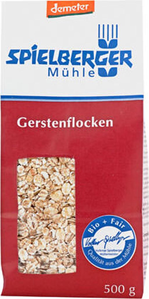 Spielberger Gerstenflocken demeter 500g Produktbild 