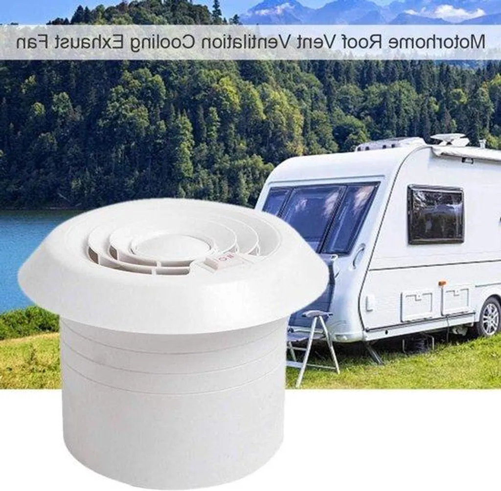 Extracteur d'air 12V anti-buée et odeurs pour ventilation van et caravane