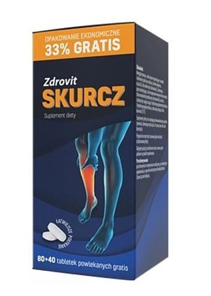 Zdrovit Muskelkrampf, 120 Tabletten Produktbild 