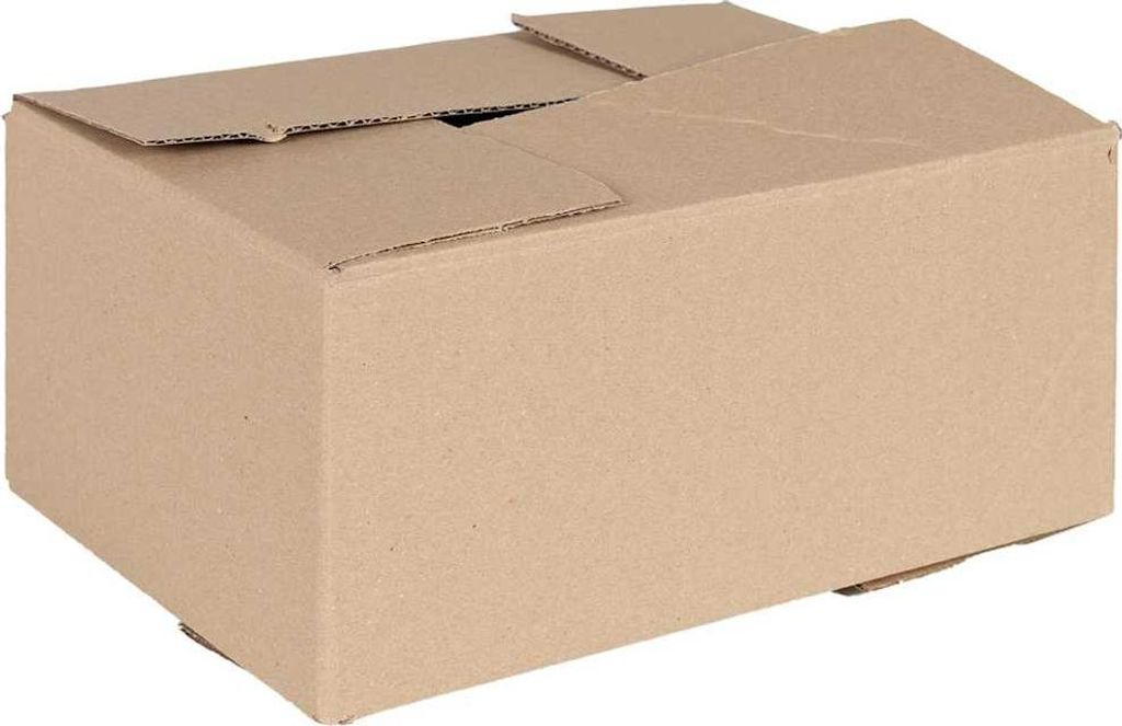Faltbox mit Speicher 50 pcs Natur 30 x 21,5 x 14 cm Karton