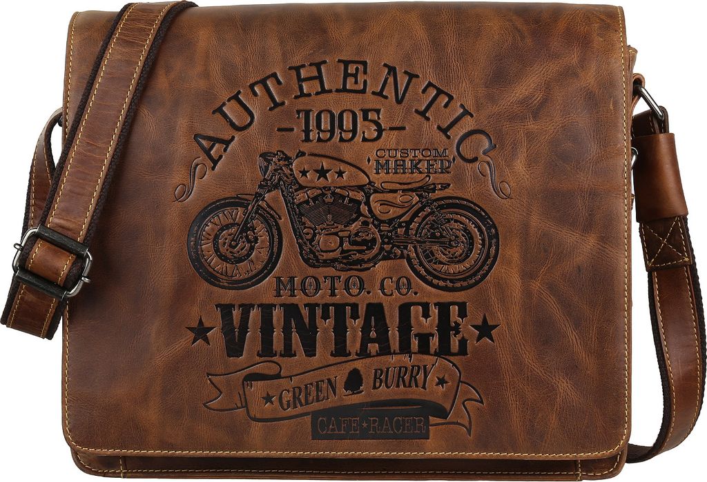 Greenburry Umhängetasche Cafe Racer 28 x 34 x 12