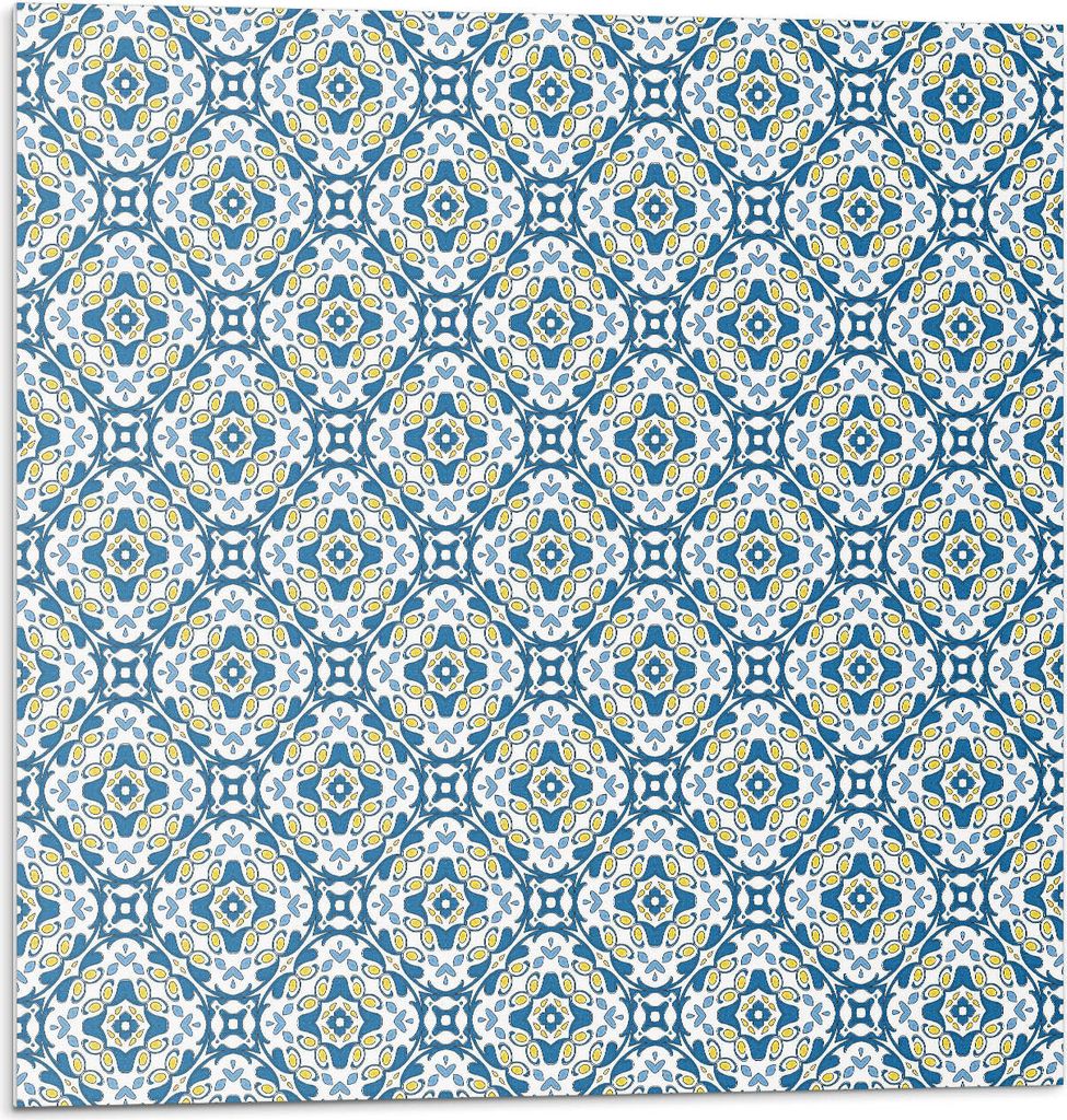 Geometrisches Muster Mit Blumenmotiv – Selbstklebende Fliesen – Wandverkleidung – Wandpaneel – PVC Fliesen – Vinylflisen – PCV Flisen ...