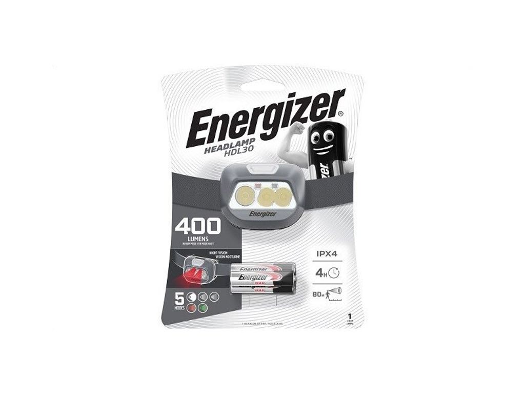 Čelová svítilna Energizer HDL30 400 lm Obrázek produktu 